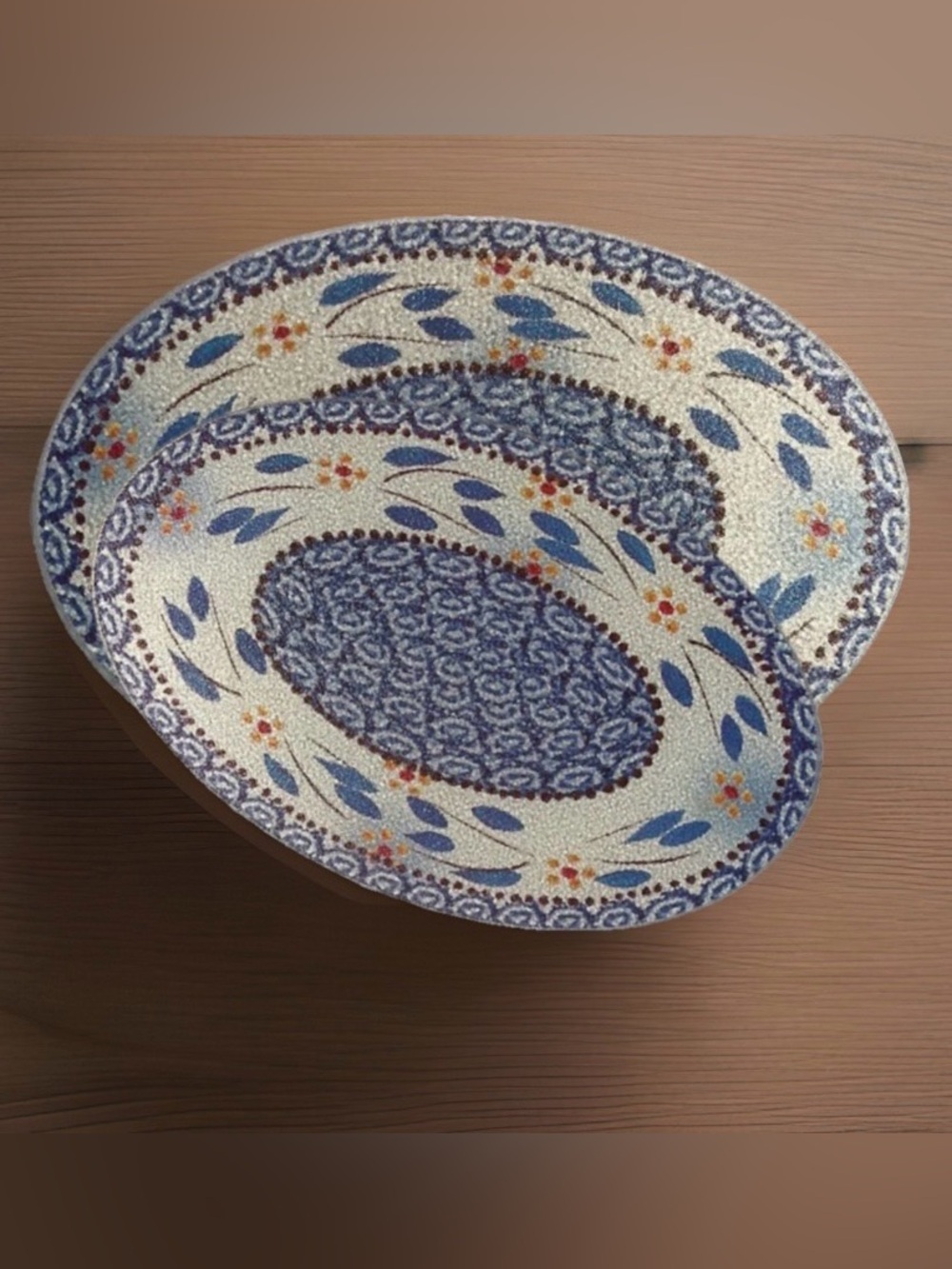 Temp-tations by Tara Old World Blue Glass Trivet Set